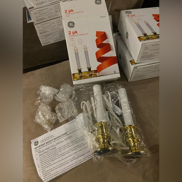 GE Window Candles (2 boxes, 4 candles total) - Picture 2 of 4